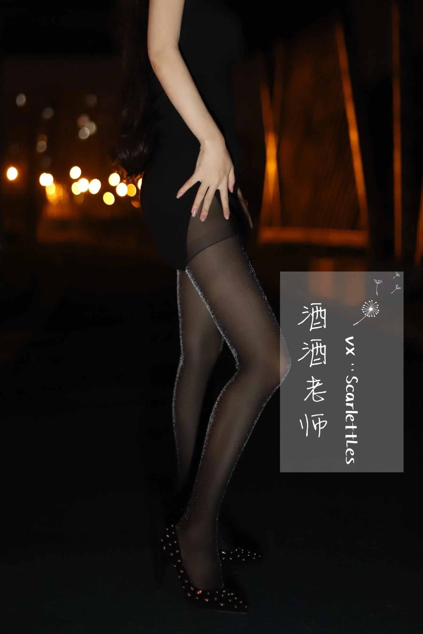 NO.013 酒酒老师 13《黑丝的顶级演绎》 [52P]插图